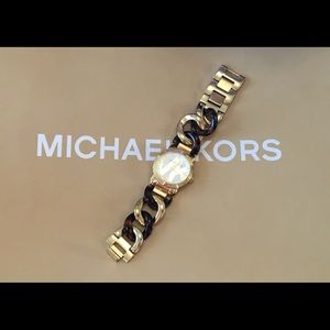 Michael Kors Tortoise Shell Watch